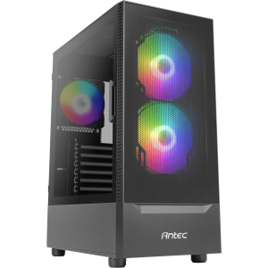 Antec NX410 V2 ATX | Micro-ATX | ITX ARGB Mid-Tower Gaming Chassis - Black (NX410 V2) – product image