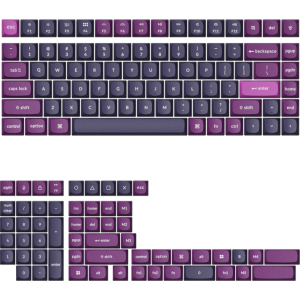 Keychron Double Shot OSA PBT Keycap Full Keycap Set - Purple (PBT-54) – product image