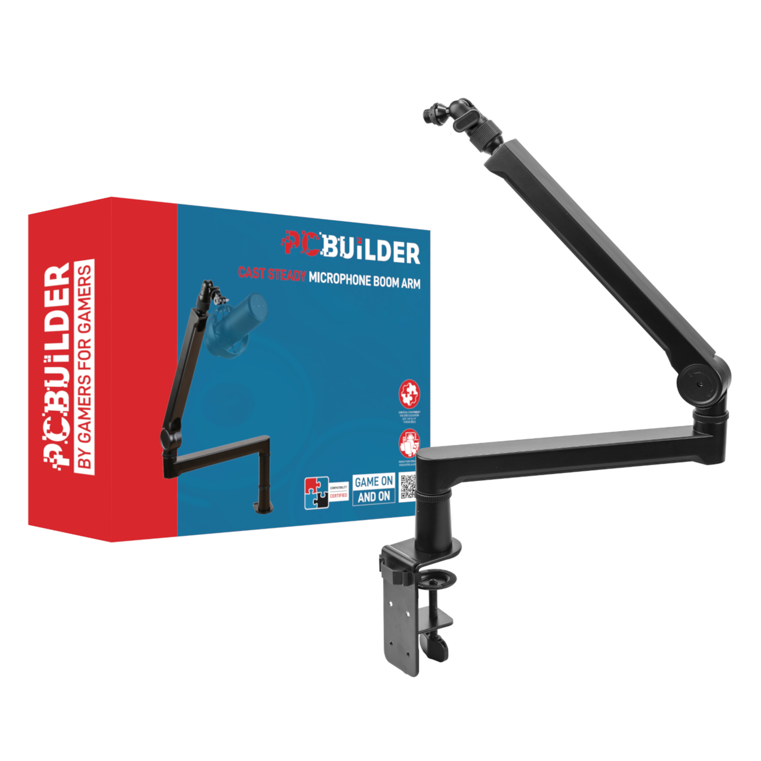 PCBuilder CAST STEADY Microphone Boom Arm (PCB-MBA-CAST-STEADY) – product image