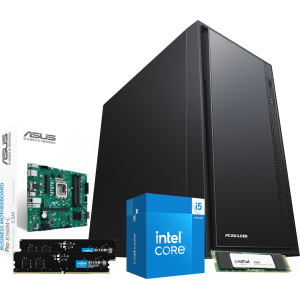 PCBuilder Intel i5-14400 OFFICE Master Windows 11 Desktop PC (PCB_OFFICE_I516G_CSM) – product image