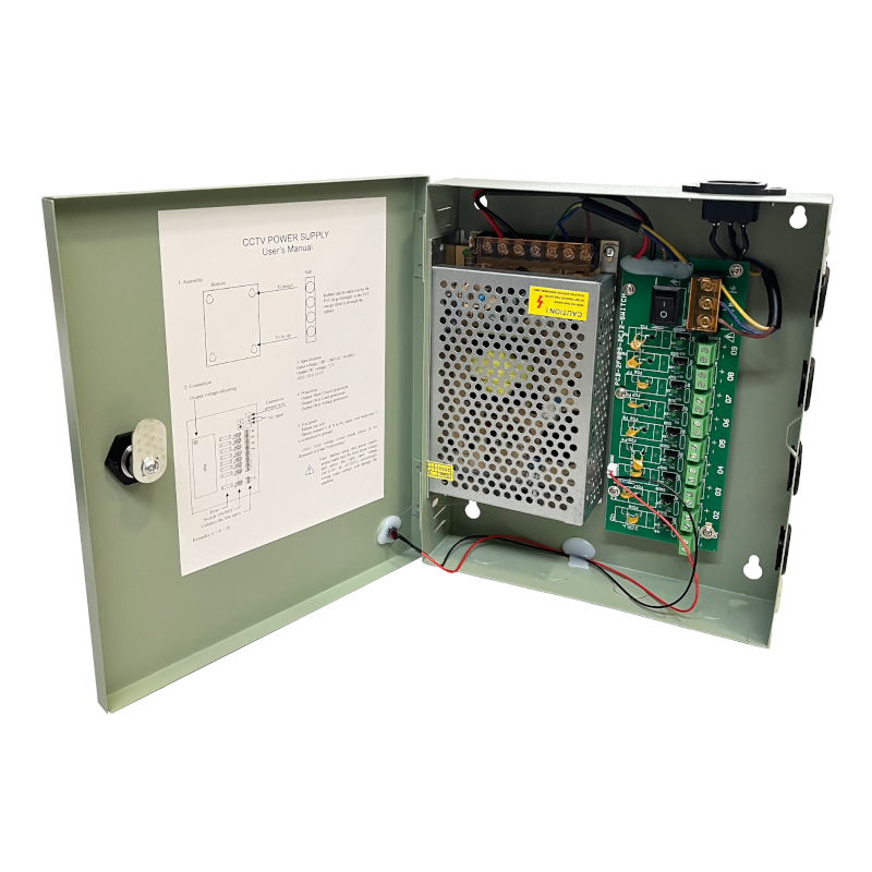 PD Power 9CH PSU 12V 8.3A PTC (PCS-100-9M) – product image
