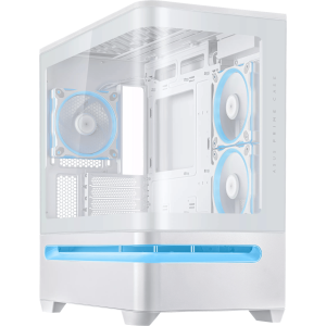 ASUS Prime AP202 ARGB mATX White Chassis (PRIMEAP202-WH) – product image
