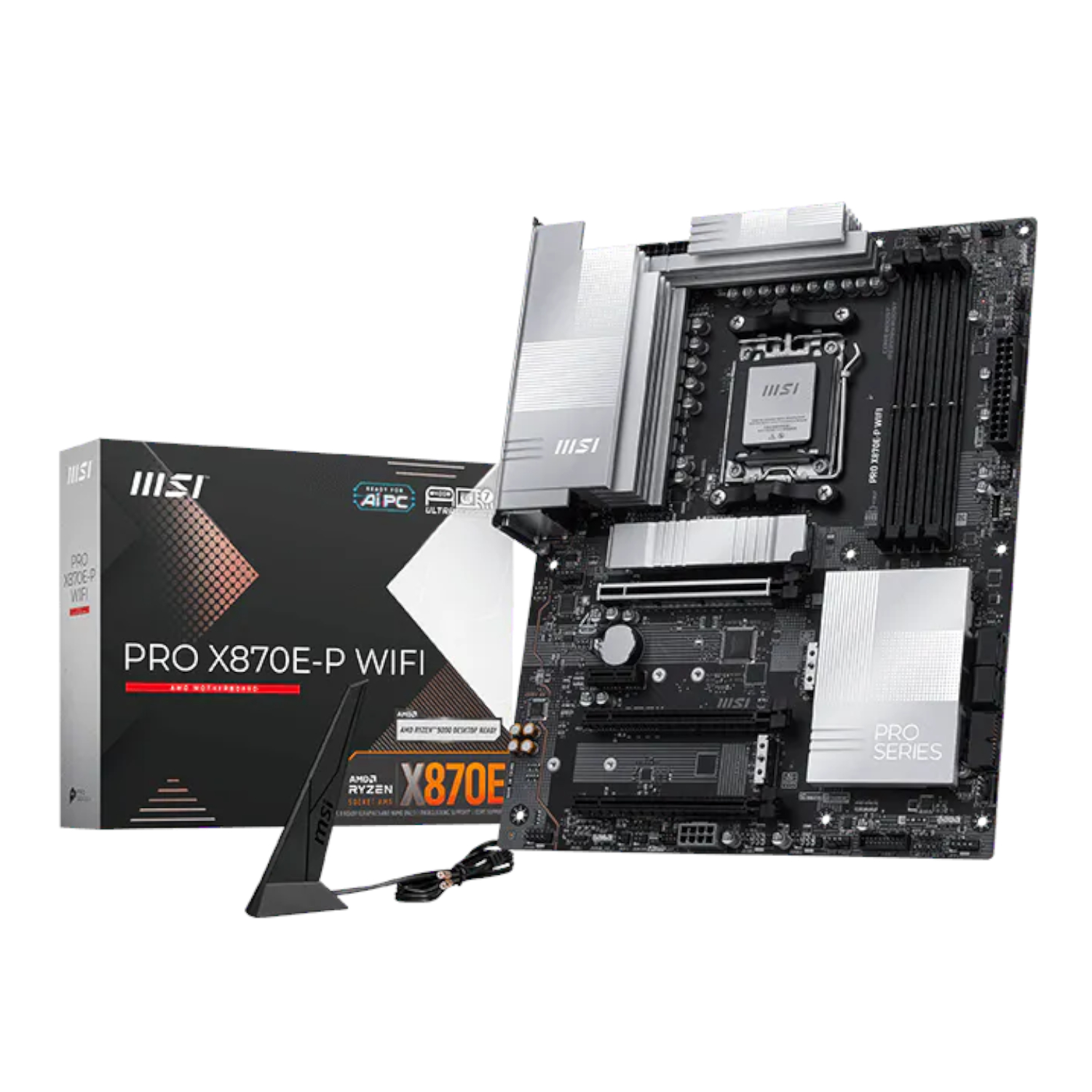 MSI PRO X870E-P WIFI AM5 ATX Motherboard (PRO X870E-PWIFI) – product image