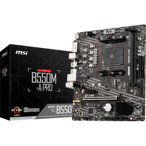 MSI B550M-A Pro AM4 M-ATX Motherboard (PROB550M-APRO) – product image