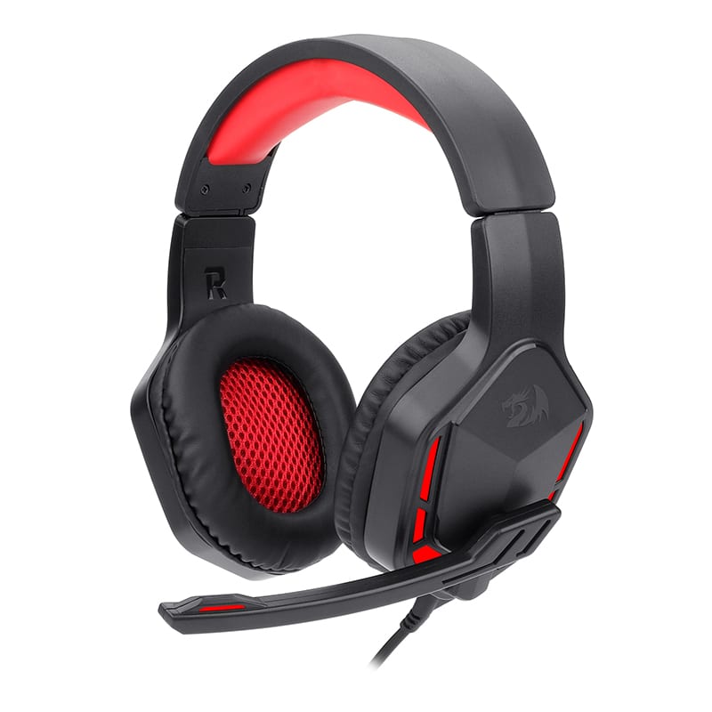 REDRAGON Over-Ear THEMIS Aux Gaming Headset - Black (RD-H220N) – product image