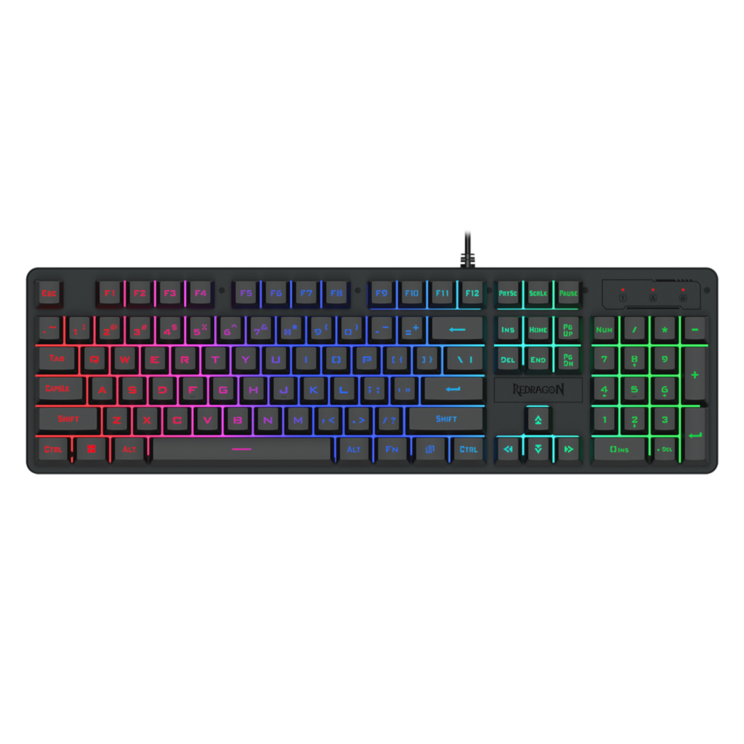 Redragon K521 RGB NETHERBANE 104-Key Membrane Gaming Keyboard (RD-K521-RGB) – product image
