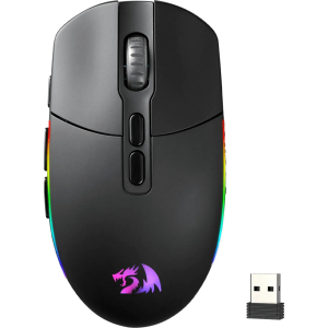 Redragon M719 Pro INVADER 10000DPI 2.4GHz Wireless Gaming Mouse - Black (RD-M719RGB-PRO) – product image