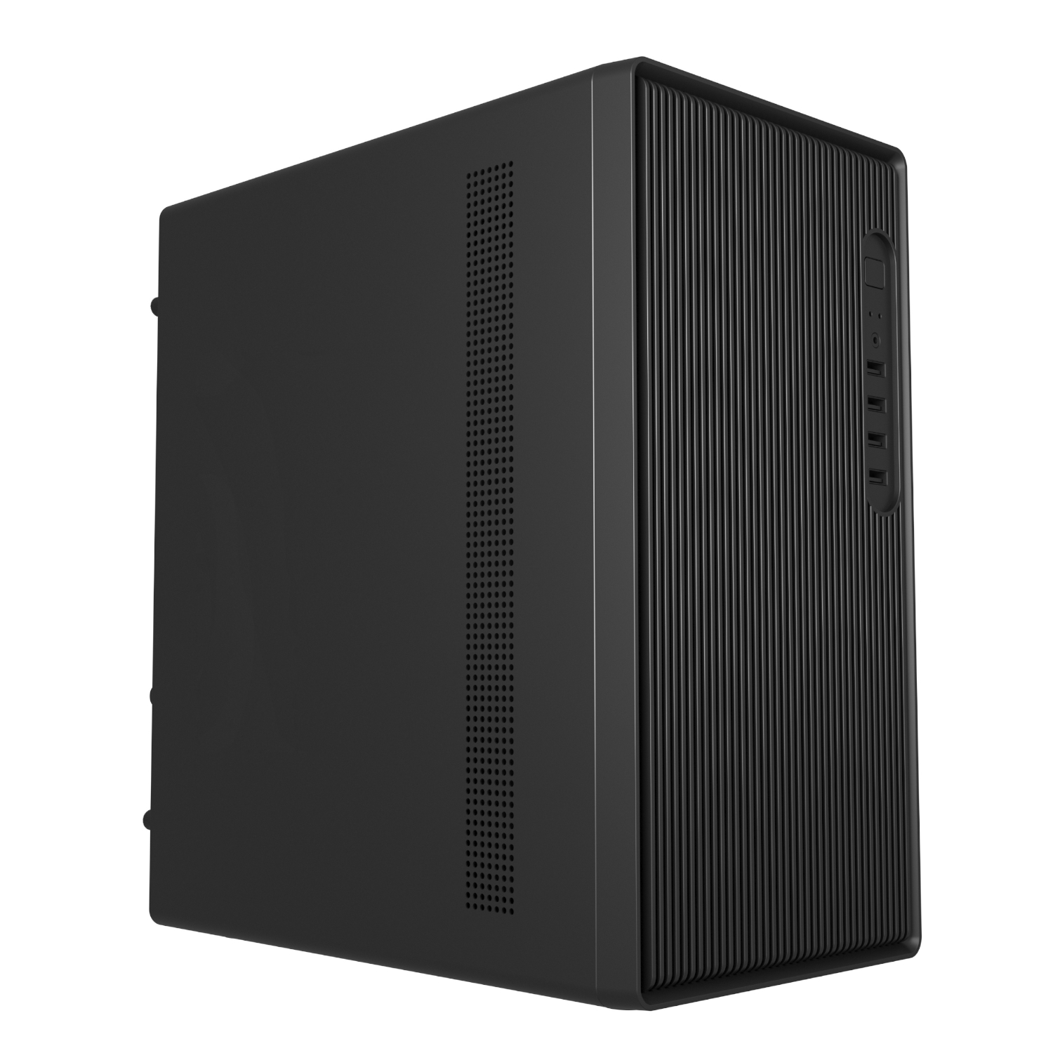 FSP S120 M-ATX Mid Tower Desktop Chassis - Black (S120-B) – product image