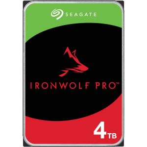 Seagate Ironwolf Pro 4TB 256MB 7200 RPM 3.5″ SATA HDD (ST4000NT001) – product image