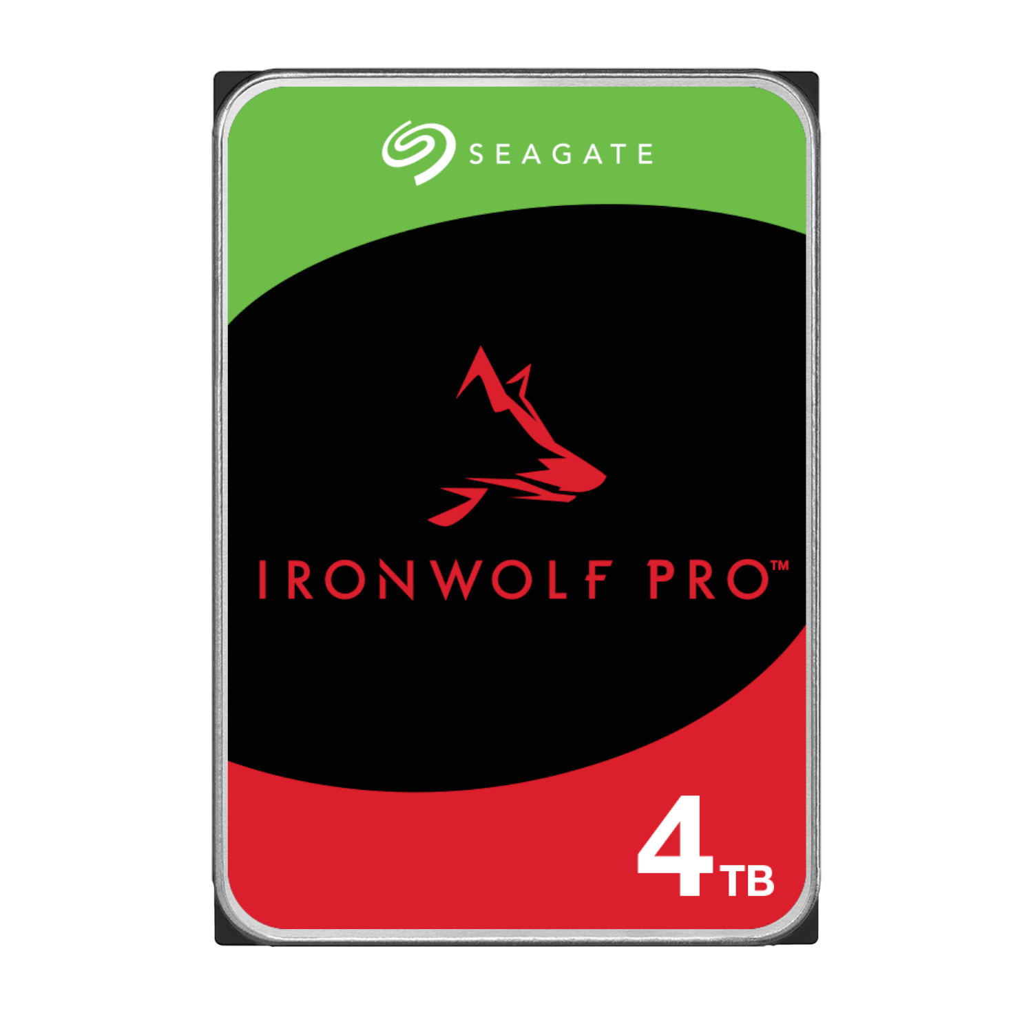 Seagate Ironwolf Pro 4TB 256MB 7200 RPM 3.5″ SATA HDD (ST4000NT001) – product image