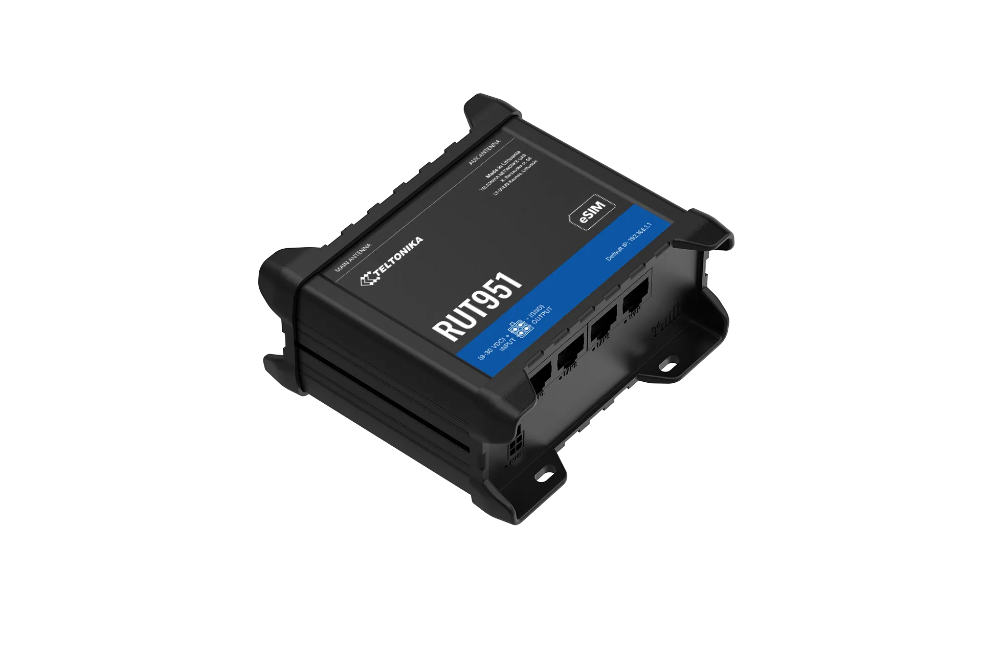 TELTONIKA INDUSTRIAL 4G WIFI IOT ROUTER E-SIM VERSION | RUT951 - Image 3