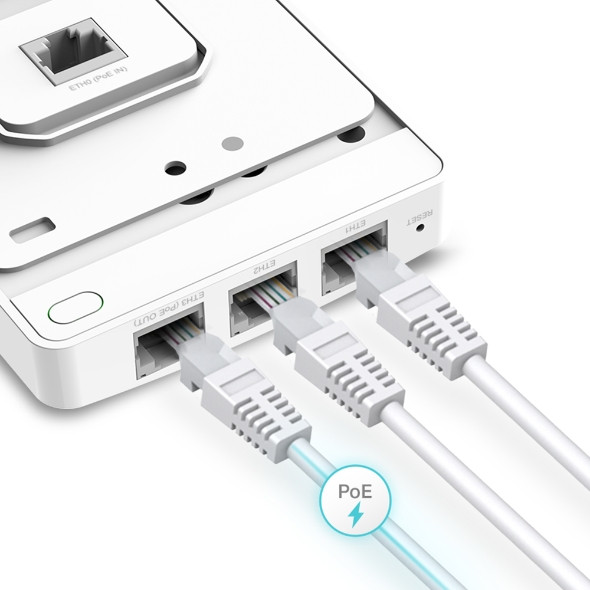 TP-LINK AC1200 WALL PLATE ACCESS POINT - Image 3