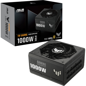 Asus TUF Gaming 1000W 80 PLUS Gold ATX Modular Power Supply - Black (TUF-GAMING-1000G) – product image