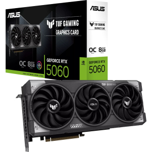 ASUS TUF Gaming GeForce RTX 5060 8GB GDDR7 OC Edition Graphics Card (TUF-RTX5060-O8G) – product image