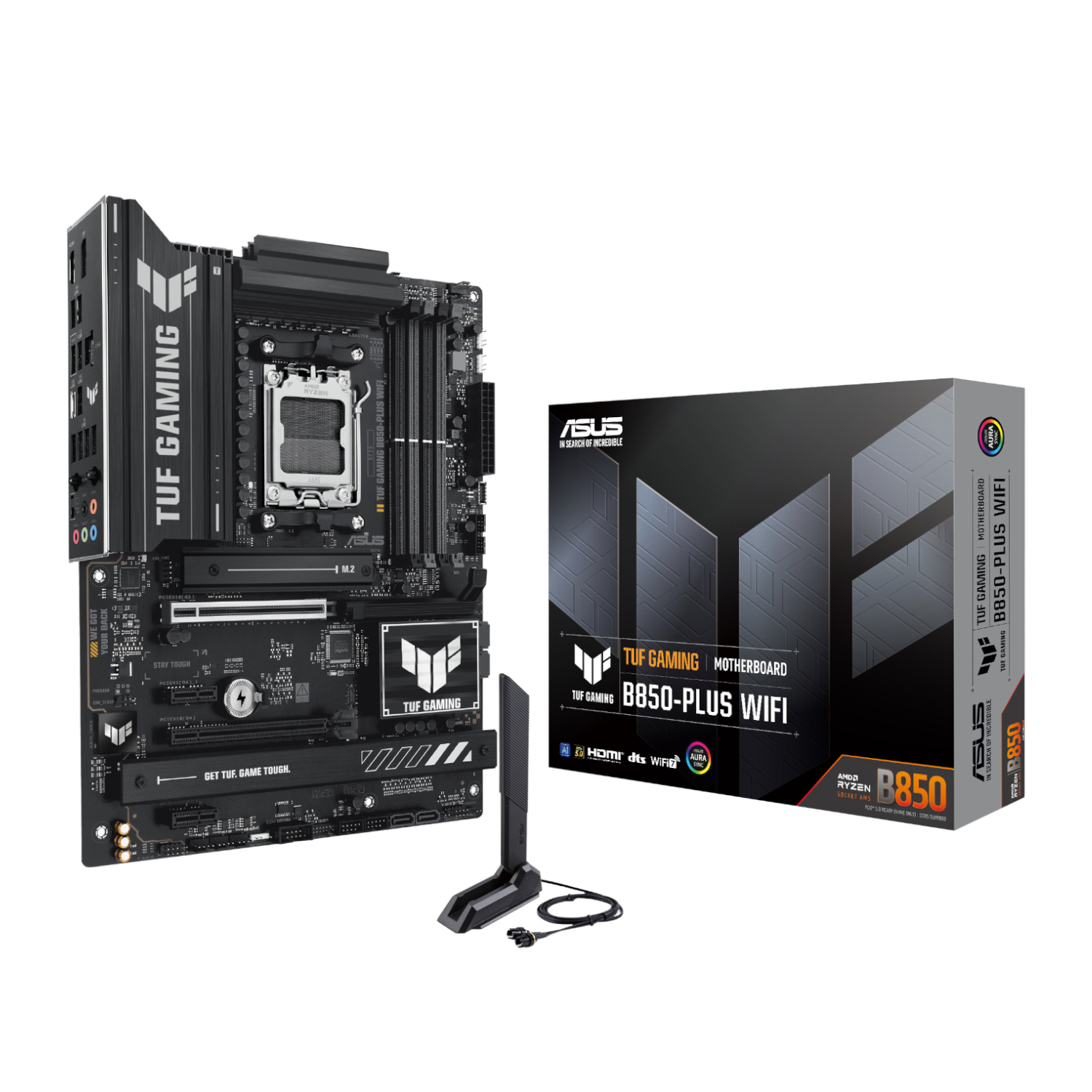 Asus TUF B850 Gaming Plus WI-FI AM5 ATX Motherboard (TUFGAMINGB850PLUSWIFI) – product image