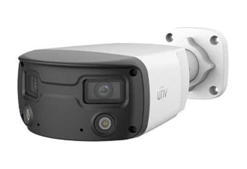 UNIVIEW UNV 4MP COLORHUNTER OMNIVIEW DUAL LENSE 160° FIXED BULLET IP CAMERA 2X4MM | IPC2K24SE-ADF40KMC-WL-I0 - Image 2