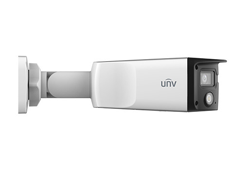 UNIVIEW UNV 4MP COLORHUNTER OMNIVIEW DUAL LENSE 160° FIXED BULLET IP CAMERA 2X4MM | IPC2K24SE-ADF40KMC-WL-I0 - Image 3