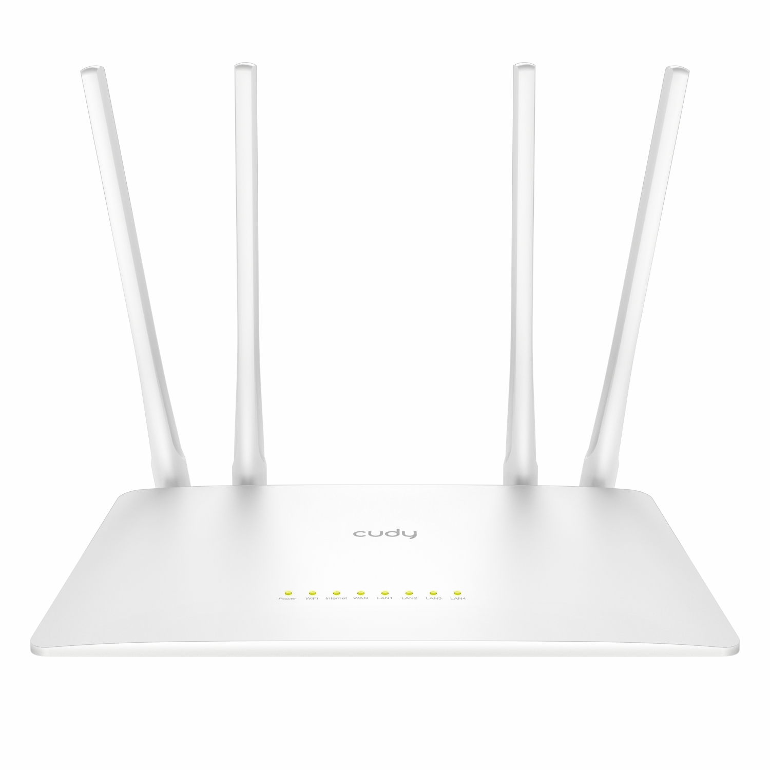 Cudy WR300S 300Mbps 5-Port Wi-Fi 4 Router – White (WR300S) – product image