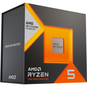 AMD RYZEN 5 7500X3D 6-Core 4.0GHz AM5 CPU (100-100001904WOF) – product image