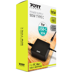 Port Connect 90W USB-C Notebook Adapter (900098) – product image