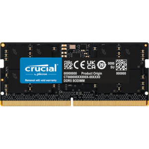 Crucial 16GB 5600MHz DDR5 SODIMM Notebook Memory (CT16G56C46S5) – product image