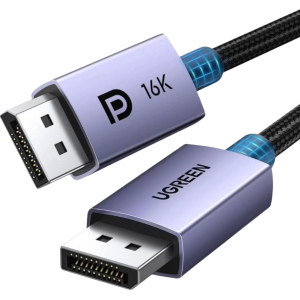 UGREEN DP2.1 Male to Male 16K Braided 3M Cable (DP118-25862) – product image