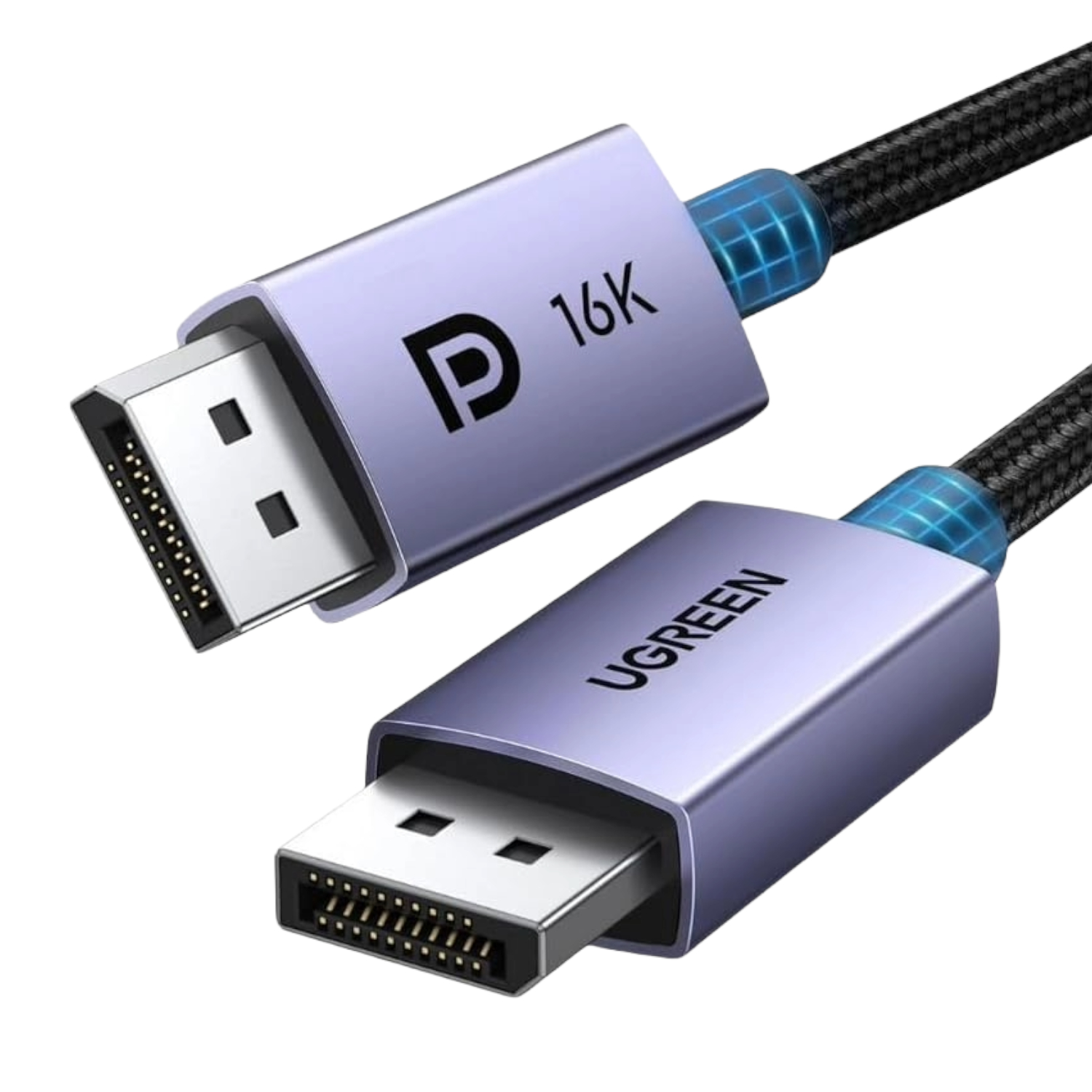 UGREEN DP2.1 Male to Male 16K Braided 3M Cable (DP118-25862) – product image