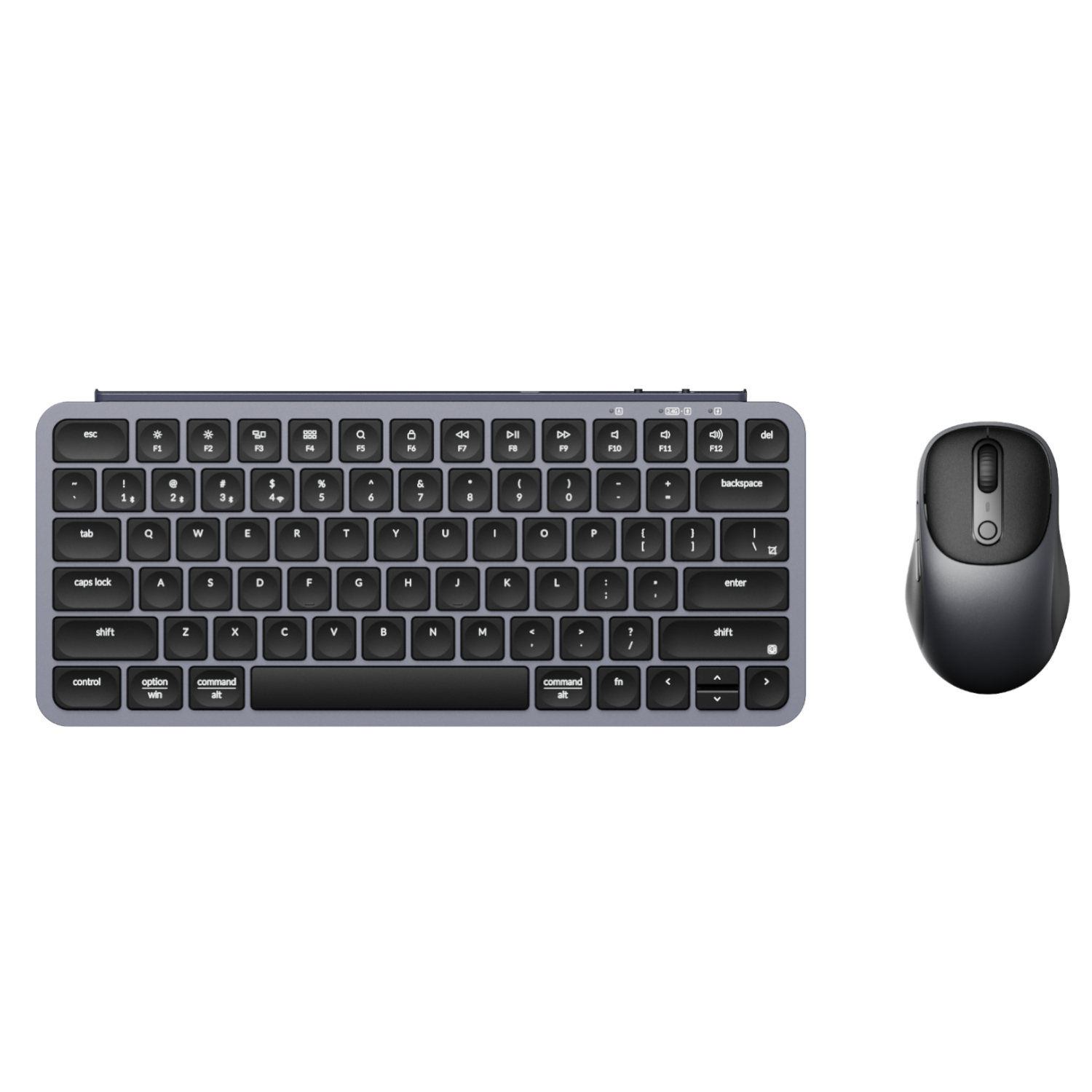Keychron B1 Pro 75% Layout Wireless Keyboard and Mouse Combo - Space Grey (KCBD3) – product image