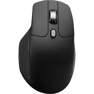 Keychron M6 30000 DPI Wireless Silent Mouse - Black (BT/2.4GHz/Wired) (M6S-A23) – product image