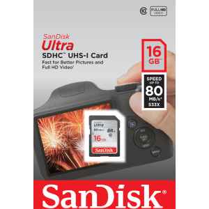 Sandisk | SDHC MEMORY CARD | SDSDUNS-016G-GN3IN - product image