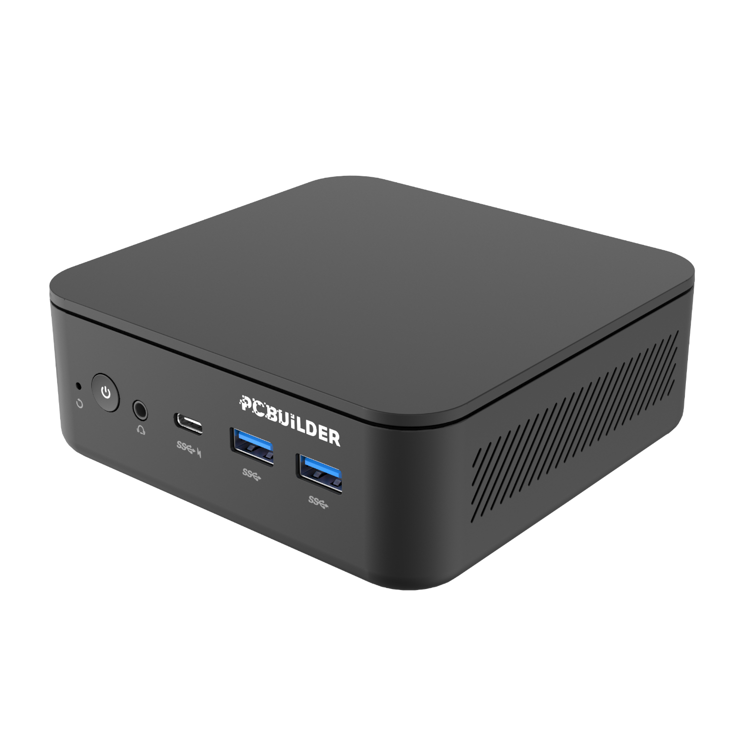 PCBuilder CUBE Intel Core 3-100U 12GB DDR5 512GB Windows 11 Home Mini PC (PCB_CUBE_100U12G_HOME) – product image