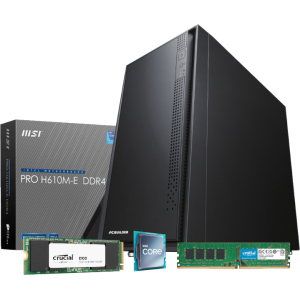 PCBuilder Intel i5-12400 HOME MASTER Windows 11 Desktop PC (PCB_HOME_I516G) – product image