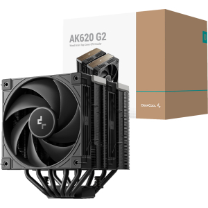 DeepCool AK620 G2 120mm CPU Air Cooler - Black (R-AK620G2-BKNNMN-GJD) – product image