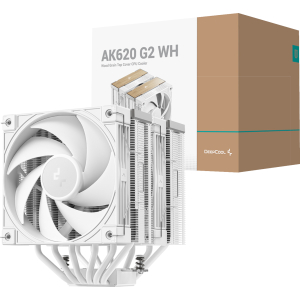 DeepCool AK620 G2 120mm CPU Air Cooler - White (R-AK620G2-WHNNMN-GJD) – product image