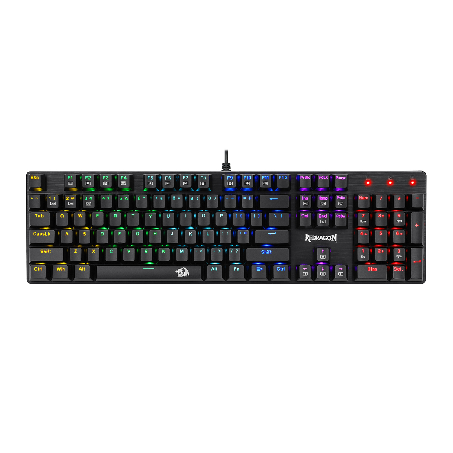 Redragon K671 104-key Full Size RGB Mechanical Gaming Keyboard (RD-K671) – product image