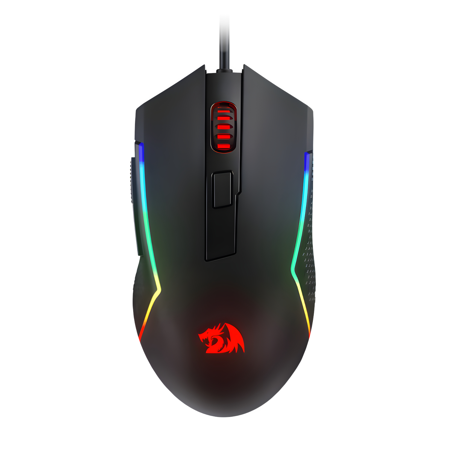 Redragon M616 TRIDENT 10000DPI RGB Gaming Mouse - Black (RD-M616-RGB) – product image