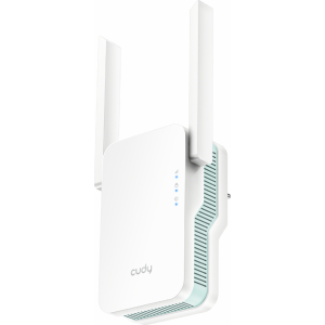 Cudy AX1500 Dual-Band Wi-Fi 6 Range Extender (Wall Plug)-White (RE1500) – product image