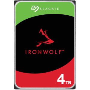 Seagate IronWolf NAS 4TB SATA Hard Drive (ST4000VN006) – product image