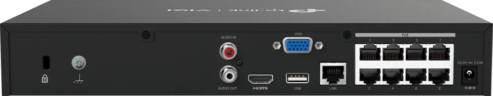 TP-LINK VIGI NVR1008H 8-CHANNEL 8MP POE+ NVR | NVR1008H-8MP - Image 2