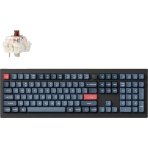 Keychron V6 Max Wireless Custom Keyboard - BROWN Switch (V6M-D3) – product image