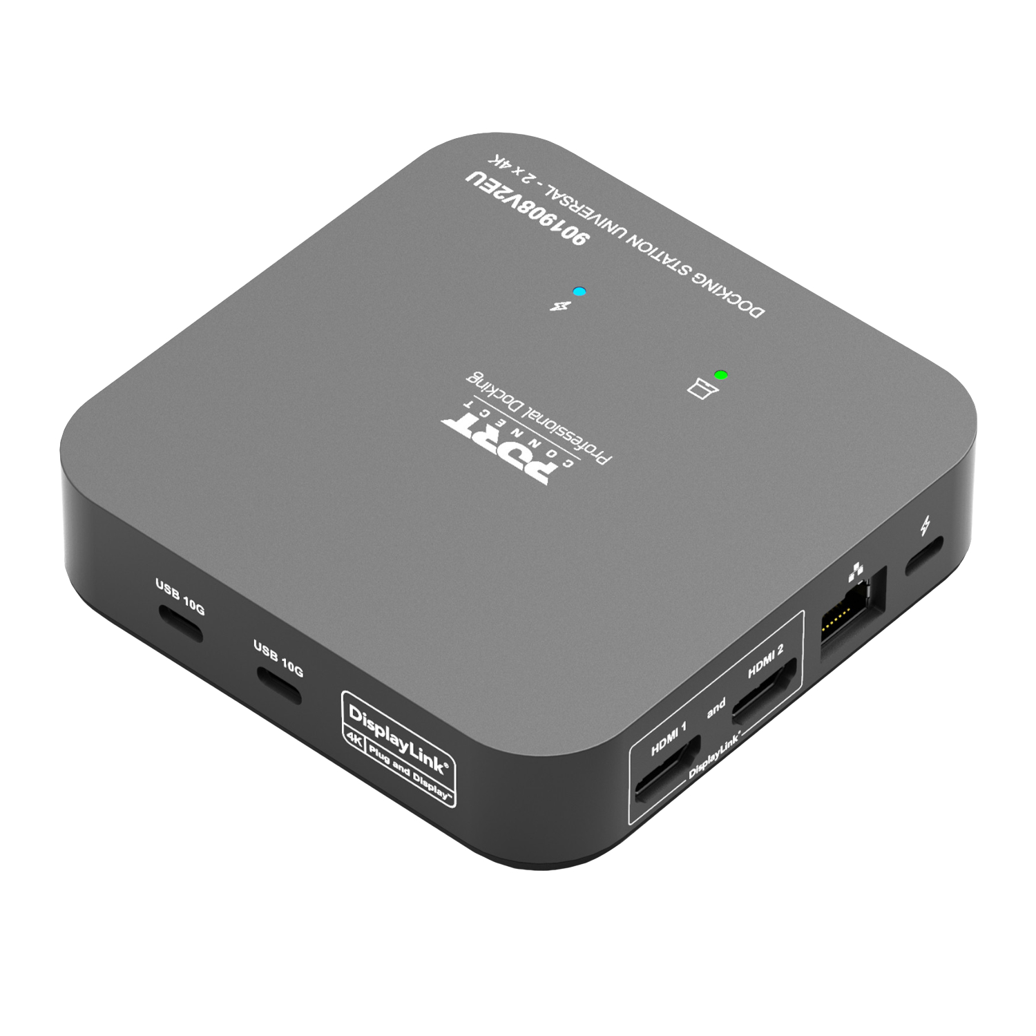 Port Connect Multi-port USB Type-C 2x4K Office Docking Station (901908V2EU) – product image