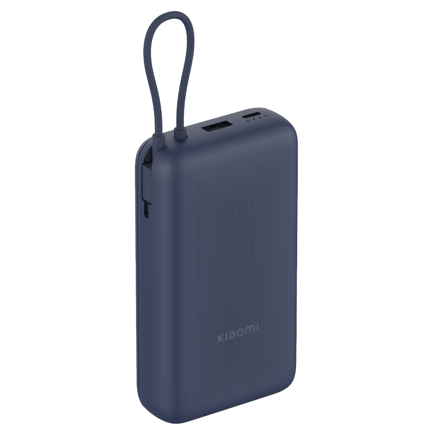 Xiaomi 33W Power Bank 20000mAh (Integrated Cable) – Blue (BHR8975GL) – product image