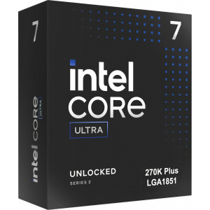Intel Core Ultra 7 270K PLUS LGA1851 3.70GHz 24-Core CPU (BX80768270K) – product image