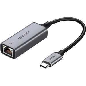 UGREEN CM199-50737 Type-C to Gigabit Ethernet Adapter - Silver (CM199-50737) – product image