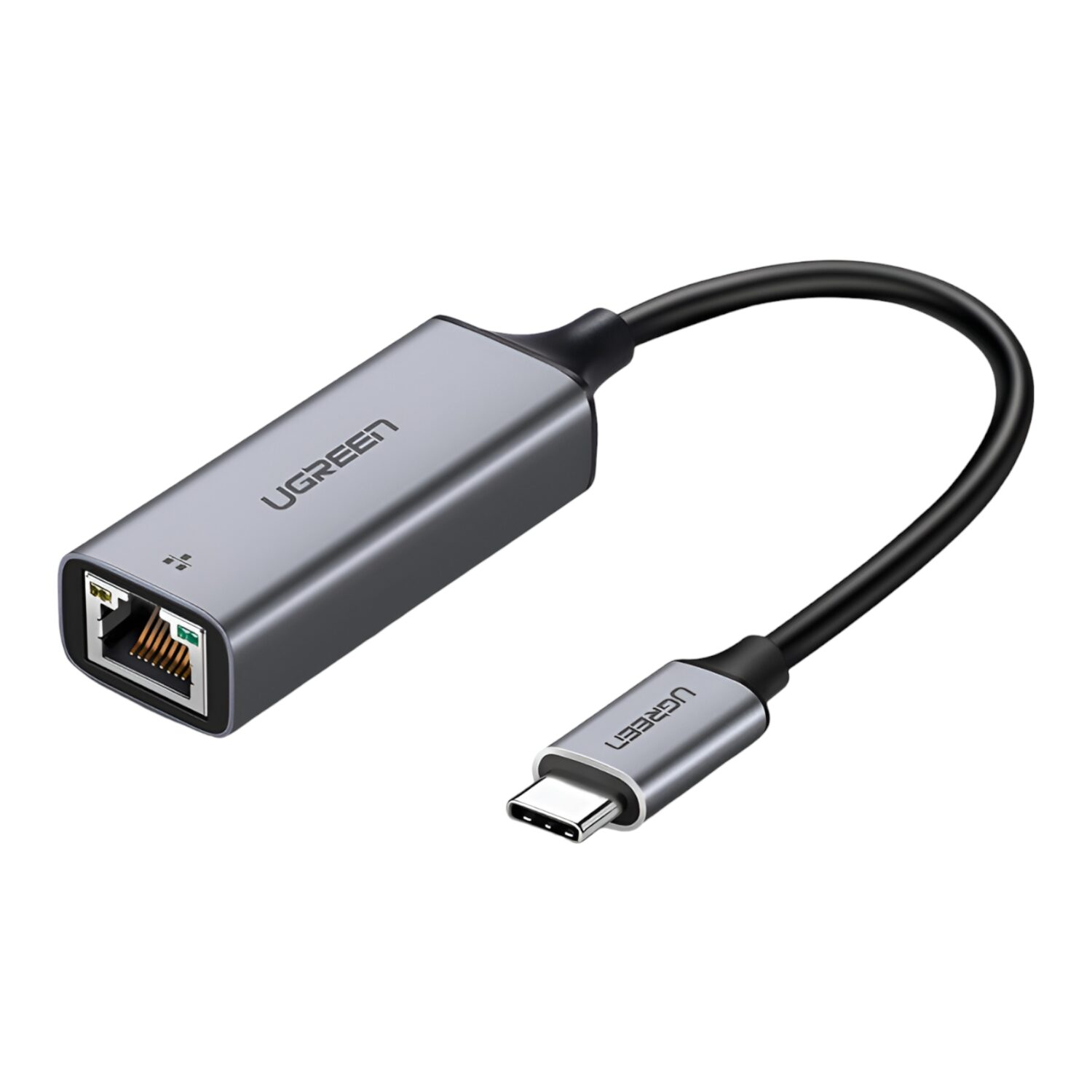 UGREEN CM199-50737 Type-C to Gigabit Ethernet Adapter - Silver (CM199-50737) – product image