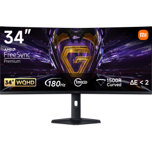 Xiaomi G34WQi 34" 1440p UltraWide VA Curved Gaming Monitor (180Hz