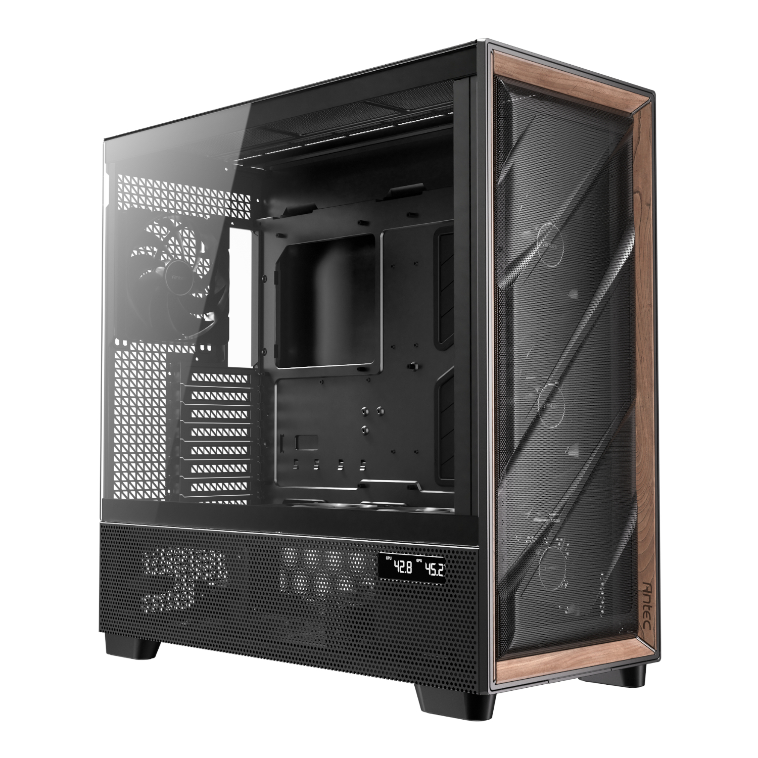 Antec FLUX PRO E-ATX Full Tower Gaming Chassis – Black (FLUX PRO) – product image