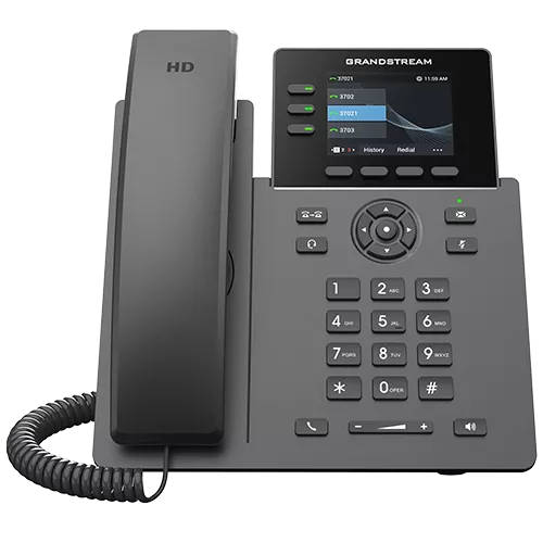 GRANDSTREAM 3 LINE IP DESK PHONE | GRP2611G - Image 2