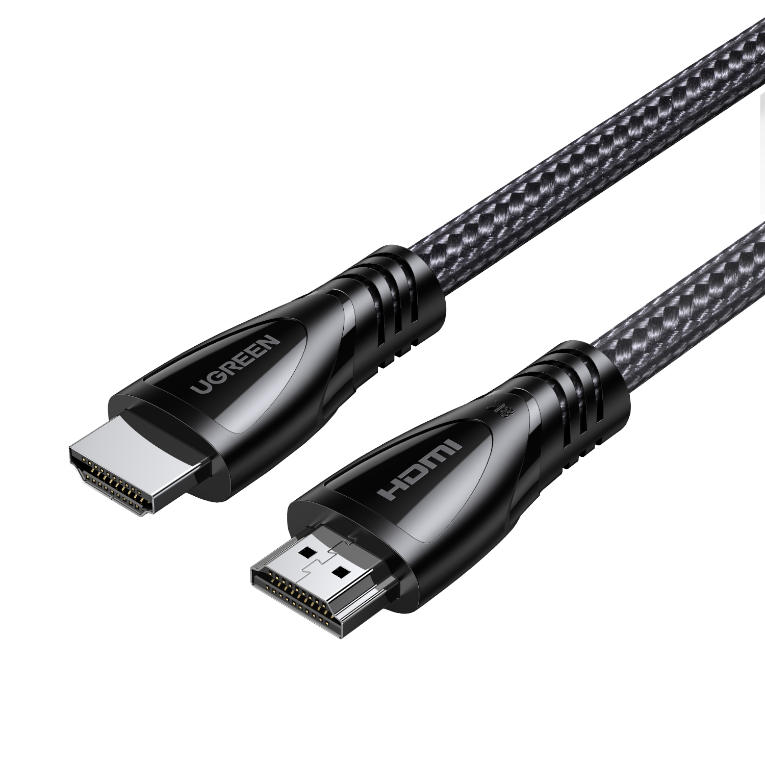 UGREEN HDMI 2.1 Male to Male Cable 5M (8K@60Hz | 4K@120Hz) – Black (HD140-80405) – product image