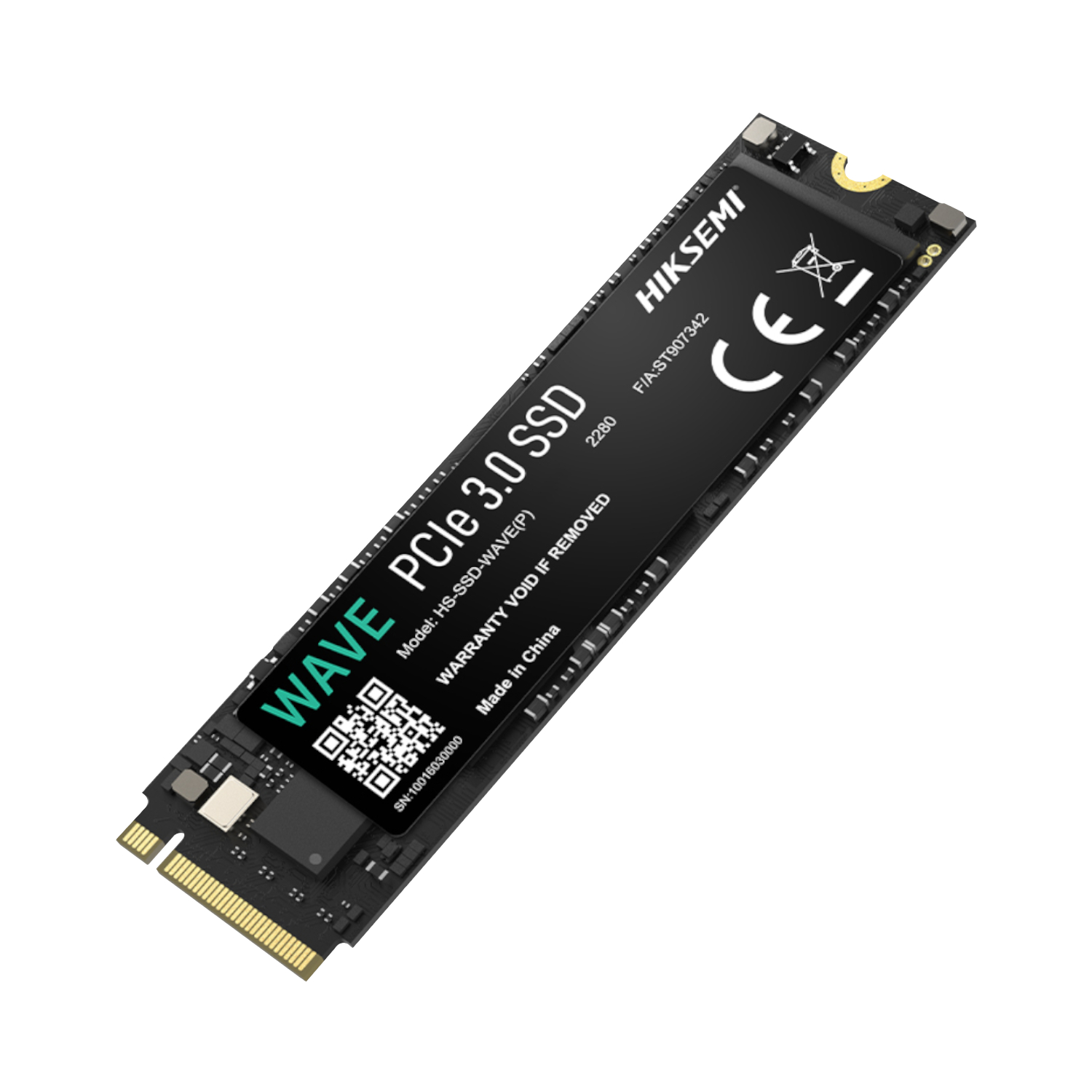 Hiksemi Wave(P) 128GB Gen3 M.2 NVMe 3D NAND SSD (HS-SSD-WAVE-P-128G) – product image
